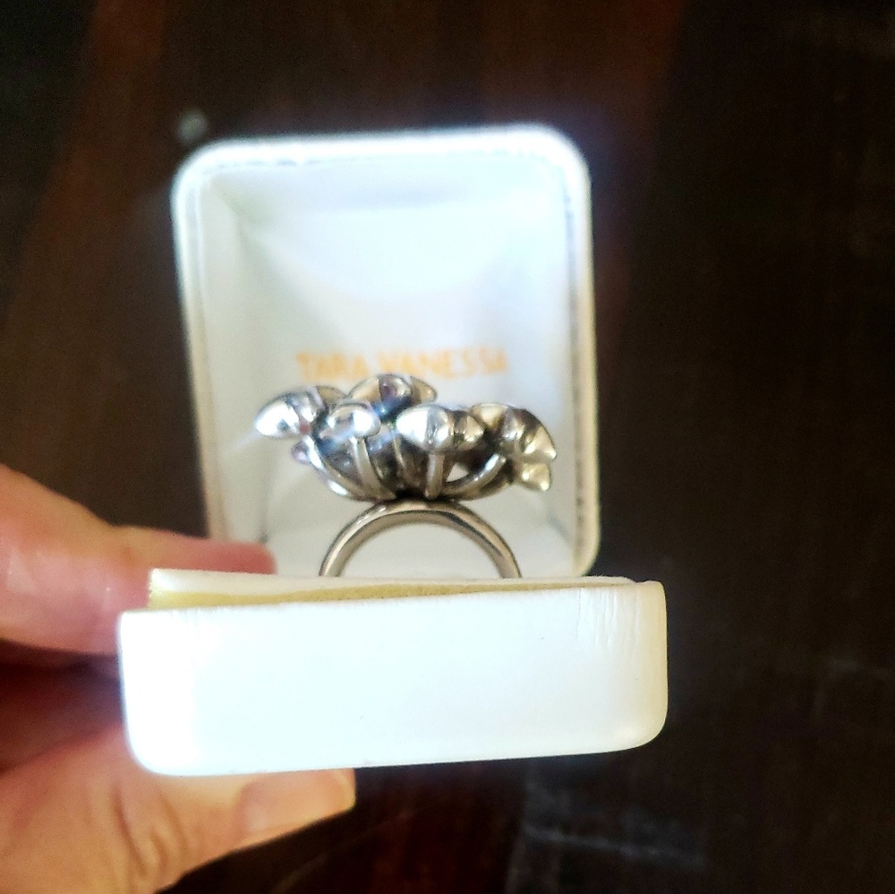 Private Designer Silver Ring Imported - image 2